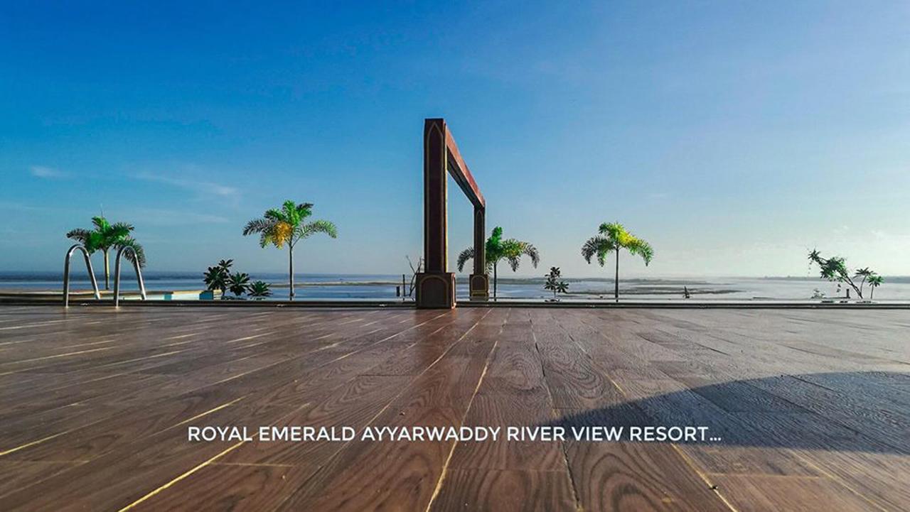 รอยัล เอเมอรัลด์ ริเวอร์ วิว กอล์ฟ รีสอร์ต Hotel พุกาม ภายนอก รูปภาพ