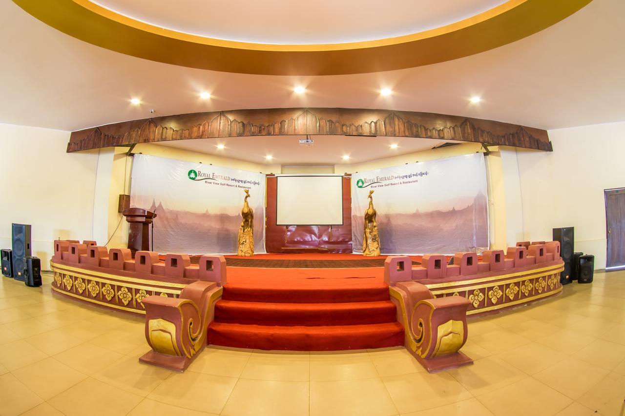 รอยัล เอเมอรัลด์ ริเวอร์ วิว กอล์ฟ รีสอร์ต Hotel พุกาม ภายนอก รูปภาพ